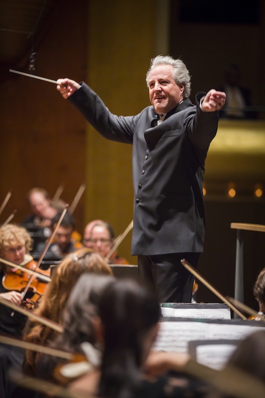 Manfred Honeck conducted the New York Philharmonic in music of Johann Strauss Jr.,  Mozart and Brahms Thursday night. Photo: Chris Lee