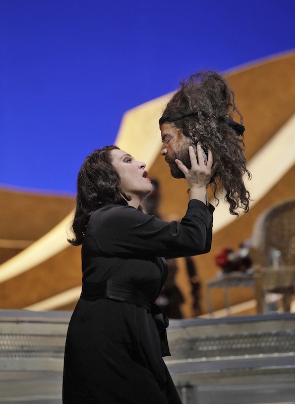 Patricia Racette stars in Richard Strauss's "Salome" at the Metropolitan Opera Photo: Ken Howard