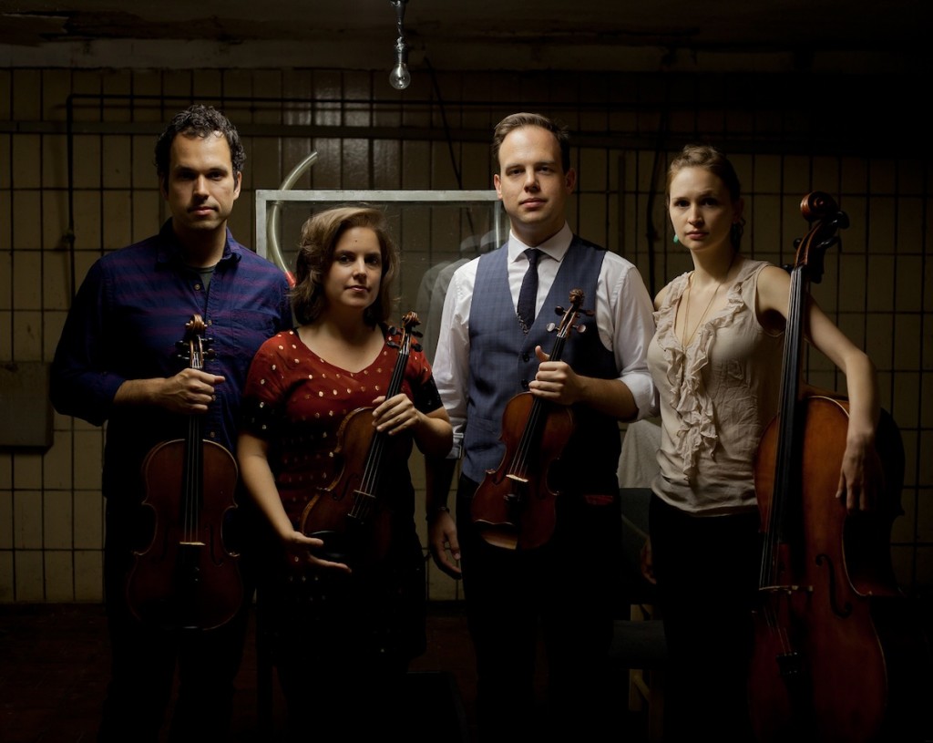 The Mivos Quartet performed Thursday night at  the DiMenna Center.