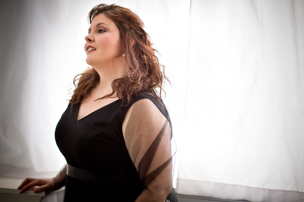 Angela Meade performed the title role of Donizetti's "Lucrezia Borgia" Saturday night at the Caramoor Festival.