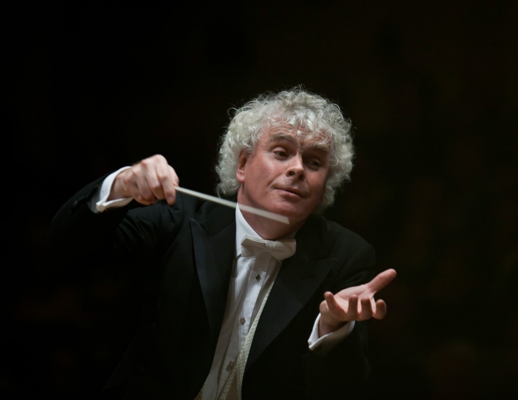 Sir Simon Rattle and the Berlin Philharmonic Orchestra will open Carnegie Hall's season with concerts October 1-5. Photo: Matt Dine