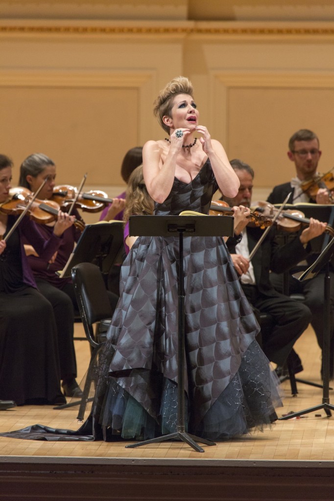 Joyce DiDonato in Handel's "Alcina" Sunday night at Carnegie Hall. Photo: Richard Termine