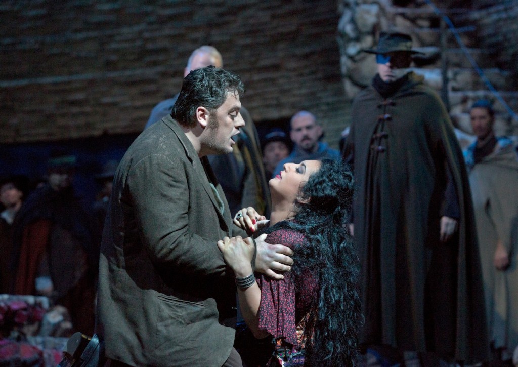 Aleksandrs Antonenko and Anita Rachvelishvili in Bizet’s “Carmen” at the Metropolitan Opera.  Photo: Ken Howard