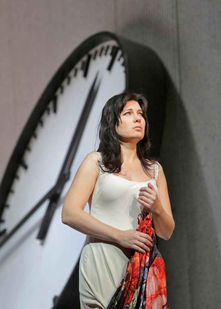 Marina Rebeka stars as Violetta in Verdi's "La Traviata" at the Metropolitan Opera. Photo: Ken Howard
