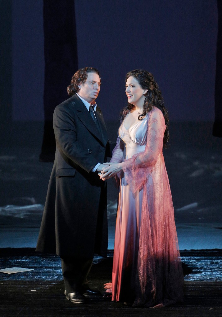 Matthew Polenzani and Susanna Phillips in "The Tales of Hoffmann" at the Metropolitan Opera. Photo: Cory Weaver