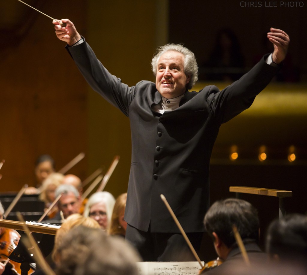 Manfred Honeck conducted the New York Philharmonic Thursday night at David Geffen Hall. Photo: Chris Lee