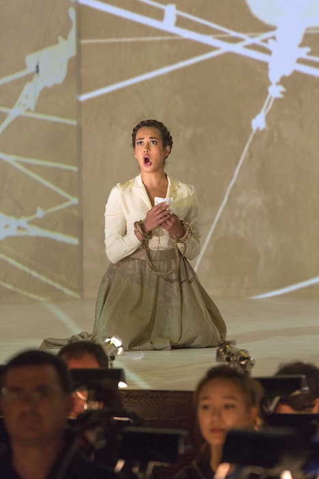 Nadine Sierra performs in "The Illuminated Heart" at opening night of the Mostly Mozart Festival. Photo: Richard Termine