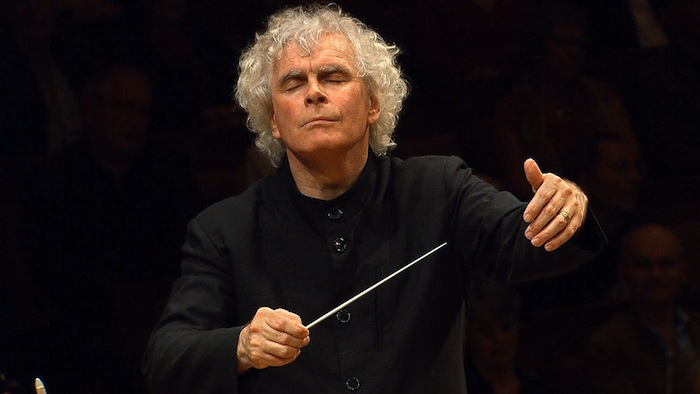 Simon Rattle conducted the Berlin Philharmonic in music of Boulez and Mahler Wednesday night at Carnegie Hall.