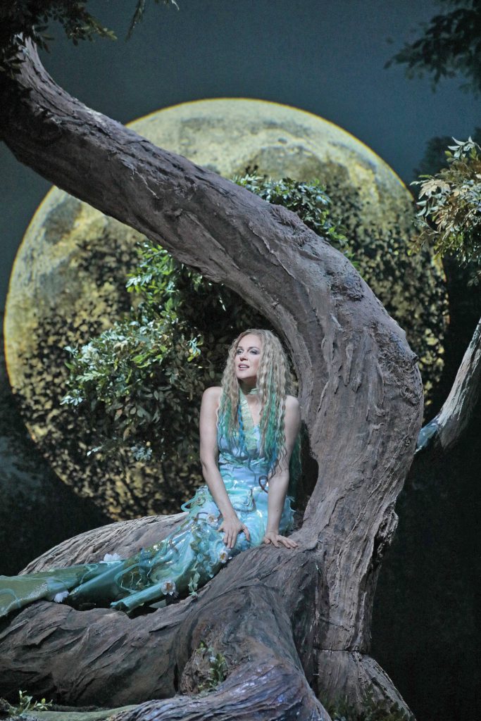 Kristine Opolais stars in the title role of Dvorak's "Rusalka" at the Metropolitan Opera. Photo: Ken Howard
