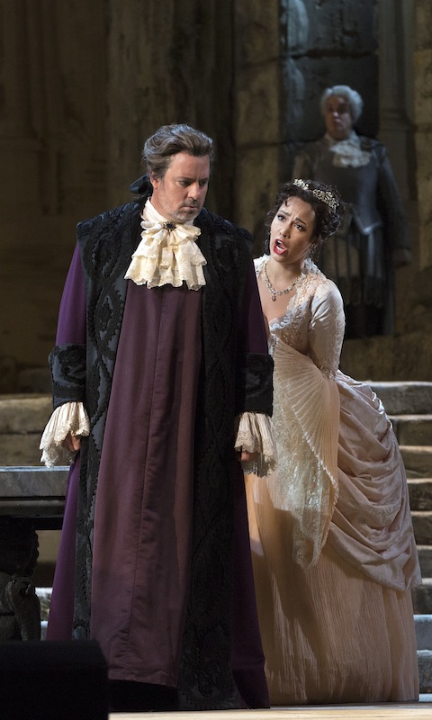 Matthew Polenzani and Nadine Sierra in the Metropolitan Opera production of Mozart's "Idomeneo." Photo: Marty Sohl