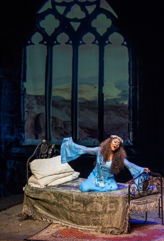 Brandie Sutton as the fairy Rautendelein in Respighi's "La Campana Sommersa" at New York City Opera. Photo: Sarah Shatz