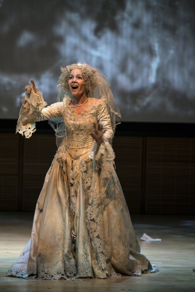 Heather Buck performed"Miss Havisham's Wedding Night" at New York City Opera's 90 birthday concert for composer Dominick Argento Thursday night at Zankel Hall. Photo: Sarah Shatz 