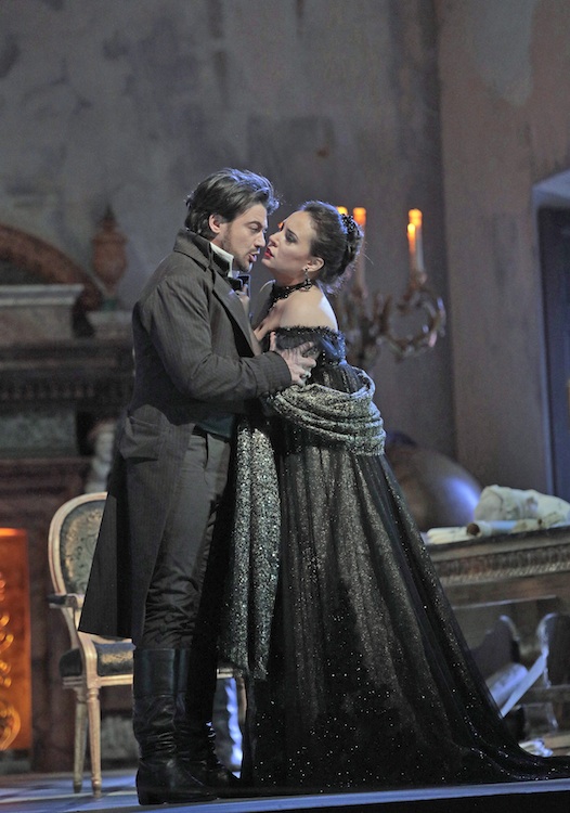 Vittorio Grigolo and Sonya Yoncheva in the Metropolitan Opera's new production of Puccini's "Tosca." Photo: Ken Howard / Metropolitan Opera