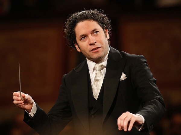 Gustavo Dudamel conducted the Vienna Philharmonic Orchestra Saturday night at Carnegie Hall.