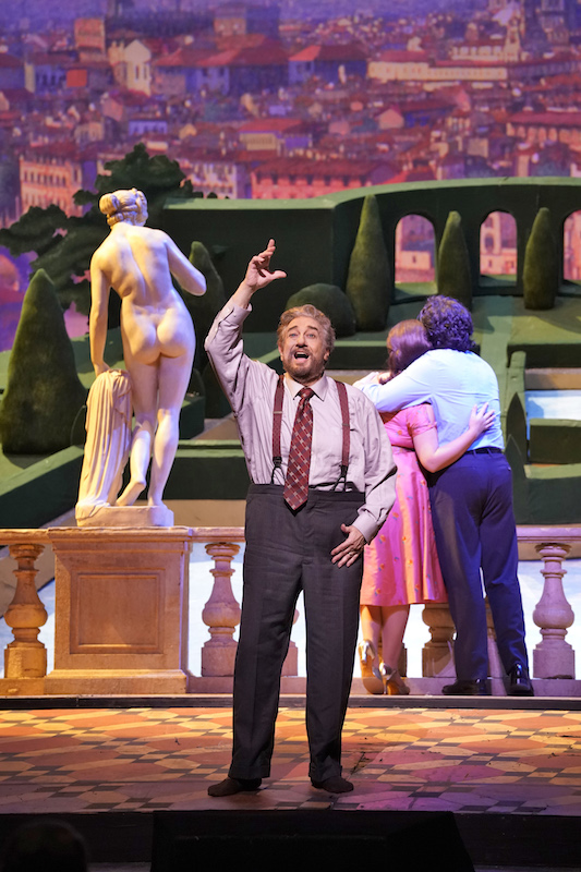 Placido Domingo stars in "Gianni Schicchi" in the Metropolitan Opera production of Puccini's "Il Trittico." Photo: Ken Howard 