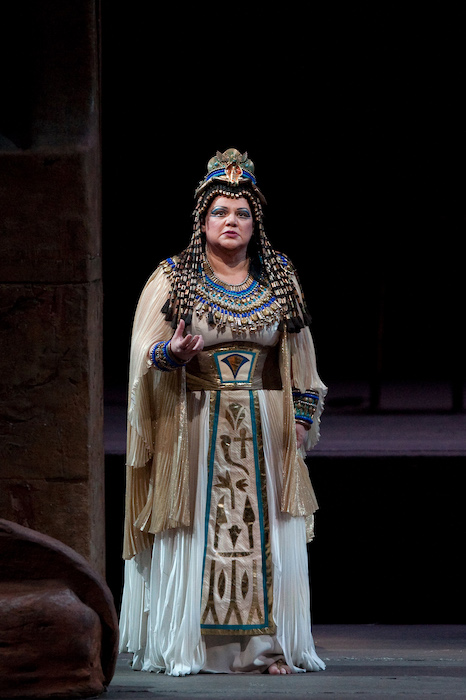 Dolora Zajick is Amneris in Verdi’s “Aida” at the Metropolitan Opera. File photo: Marty Sohl