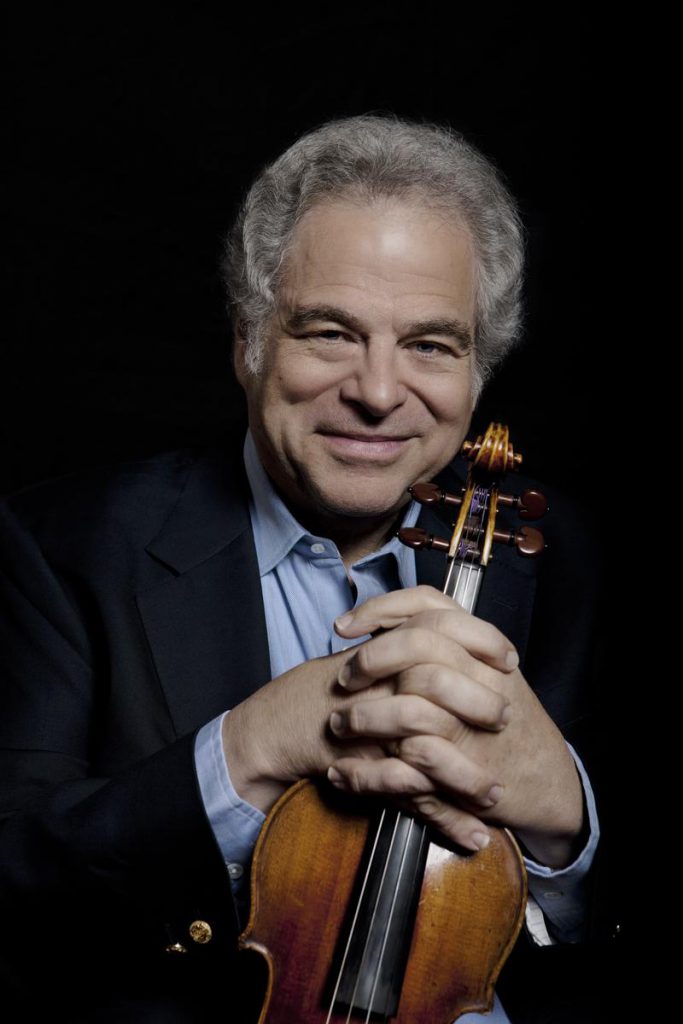 Itzhak Perlman performed with the Israel Philharmonic Orchestra Sunday afternoon at Carnegie Hall.