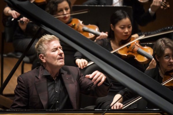 Jean Yves Thibaudet performs Grieg's Piano Concerto Thursday night. Photo: Chris Lee