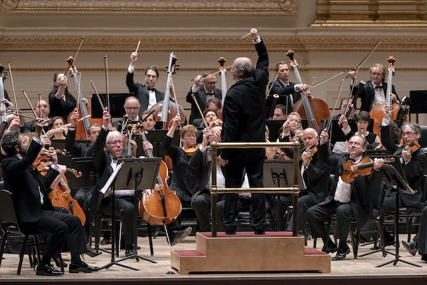 Ivan Fischer conducted the Budapest Festival Orchestra Saturday night at Carnegie Hall. Photo: Jennifer Taylor