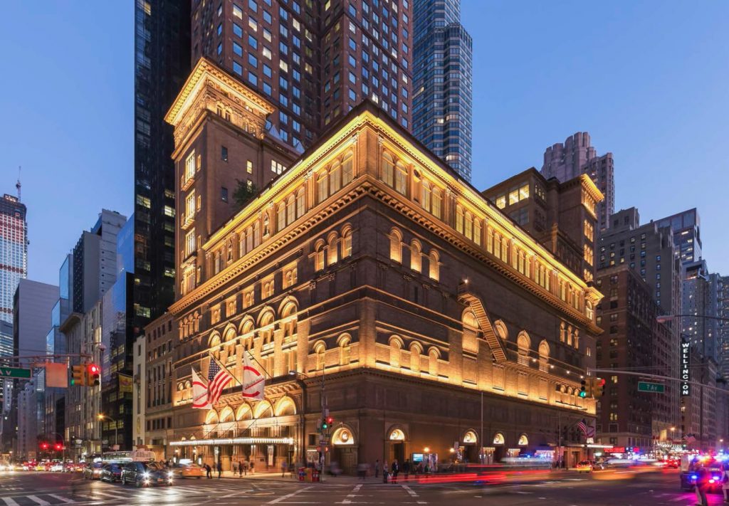 Carnegie Hall Extends Shutdown Until 2021